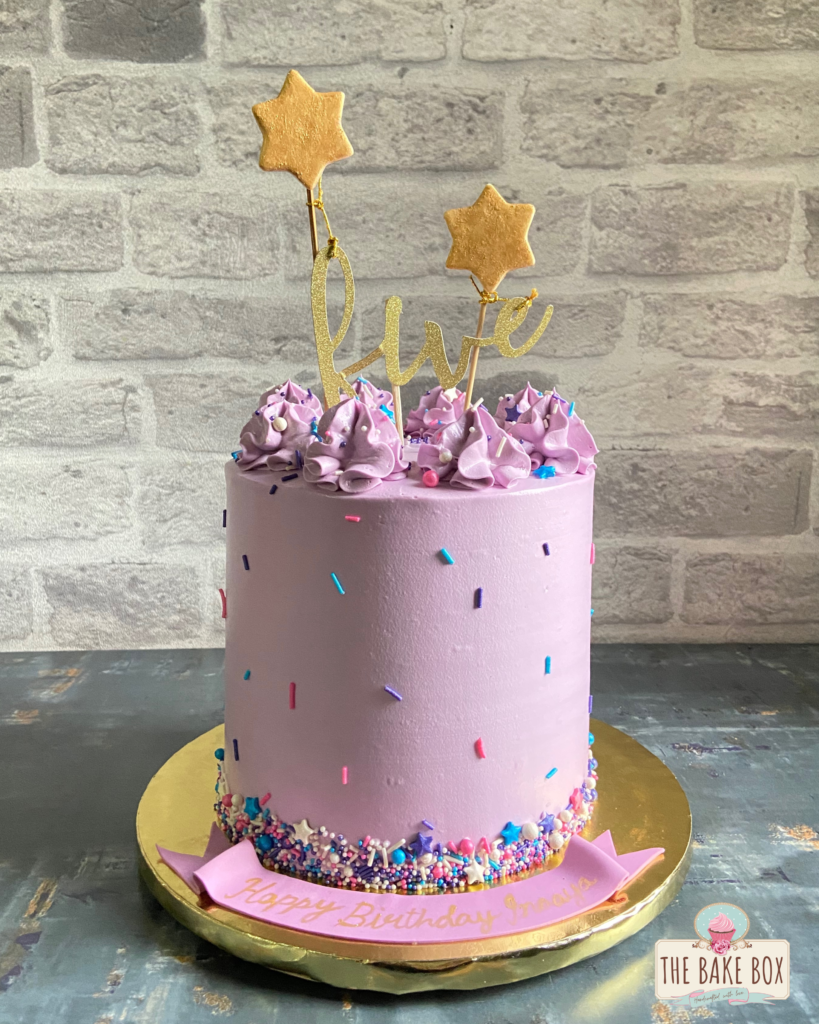 The Bake Box- Tall Birthday Cake