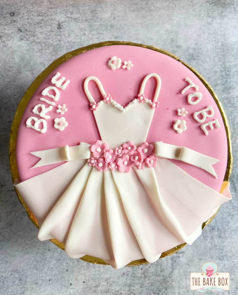 The Bake Box- Bride To Be Cake