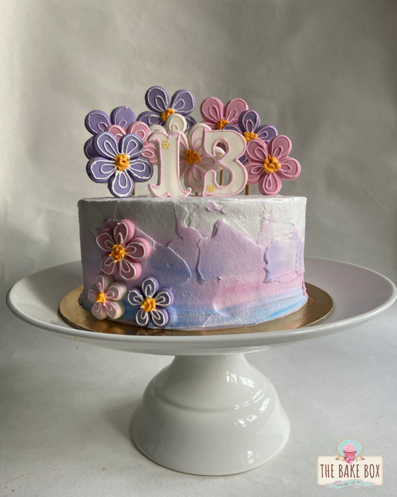 The Bake Box - Spring Theme Cake