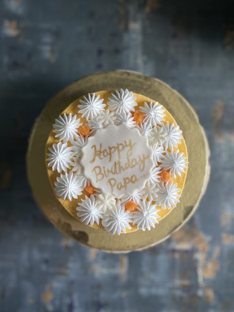 The Bake Box - Mango Cake