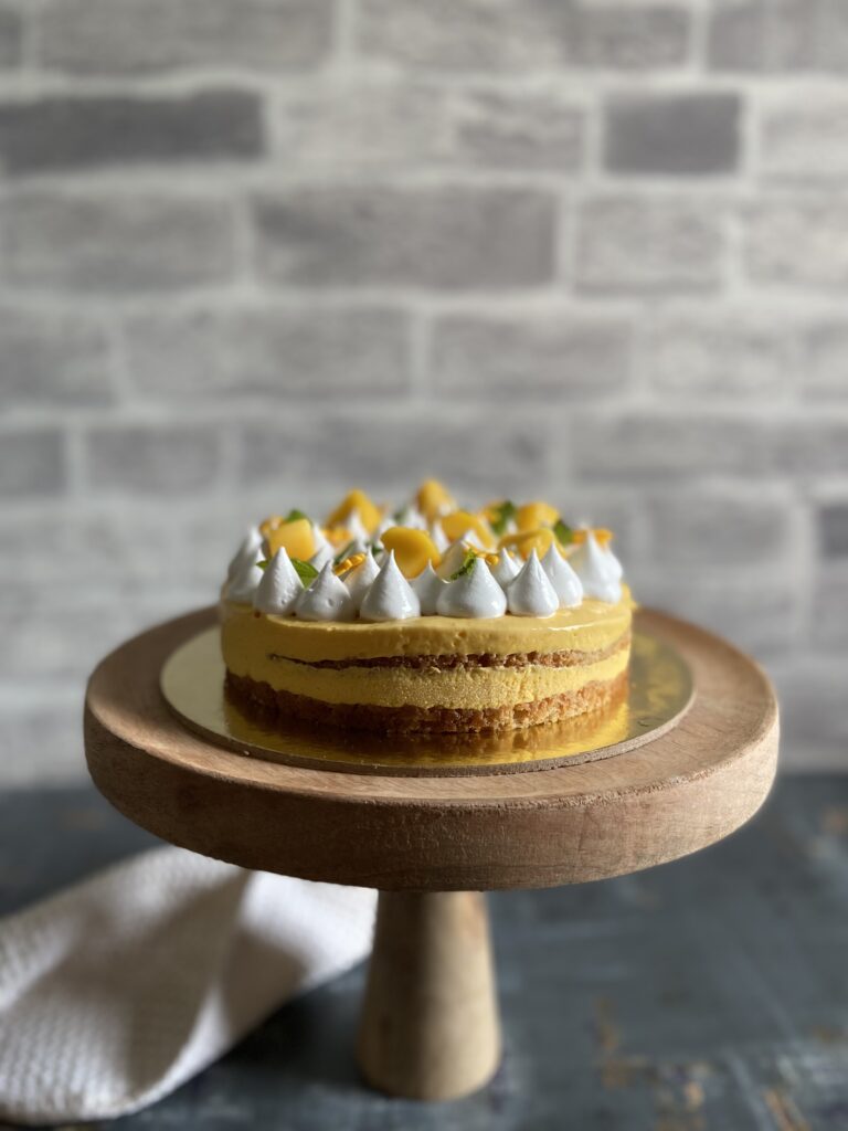 The Bake Box- Mango Ice-Cream Cake