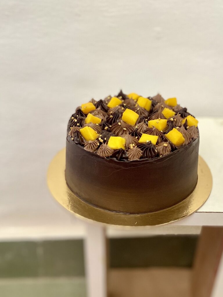 The Bake Box - Chocolate Mango Cake