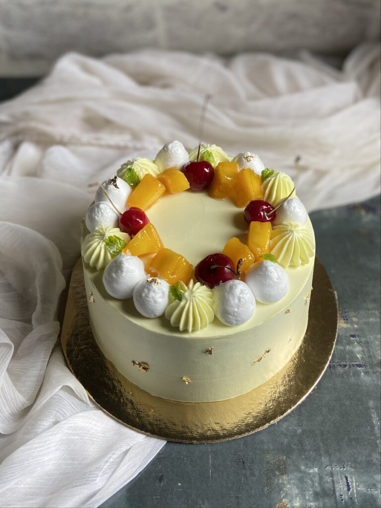 The Bake Box- Mango Cheery Cake